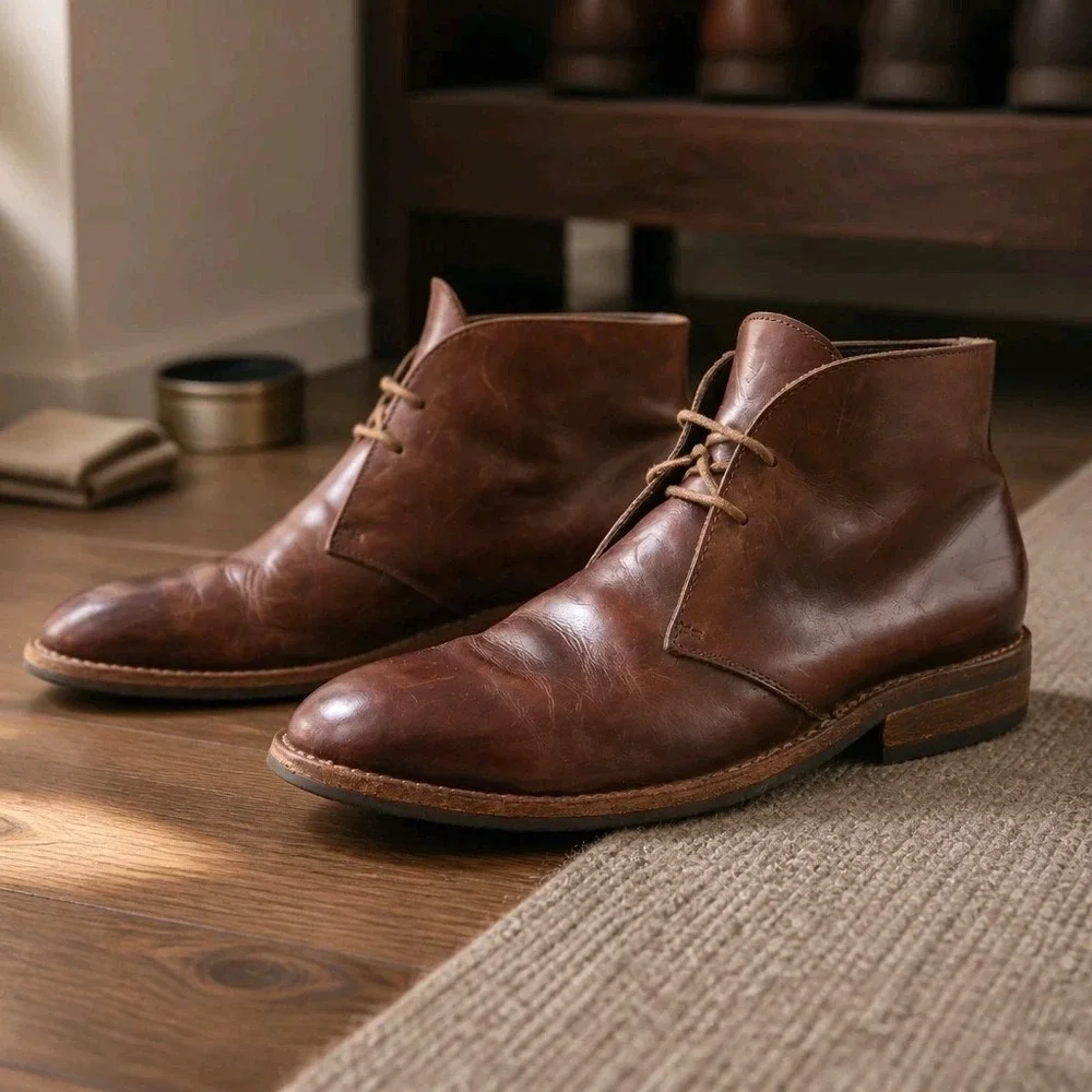 Thursday Boot Company Men's Dress Boot Size 11 Brown Leather